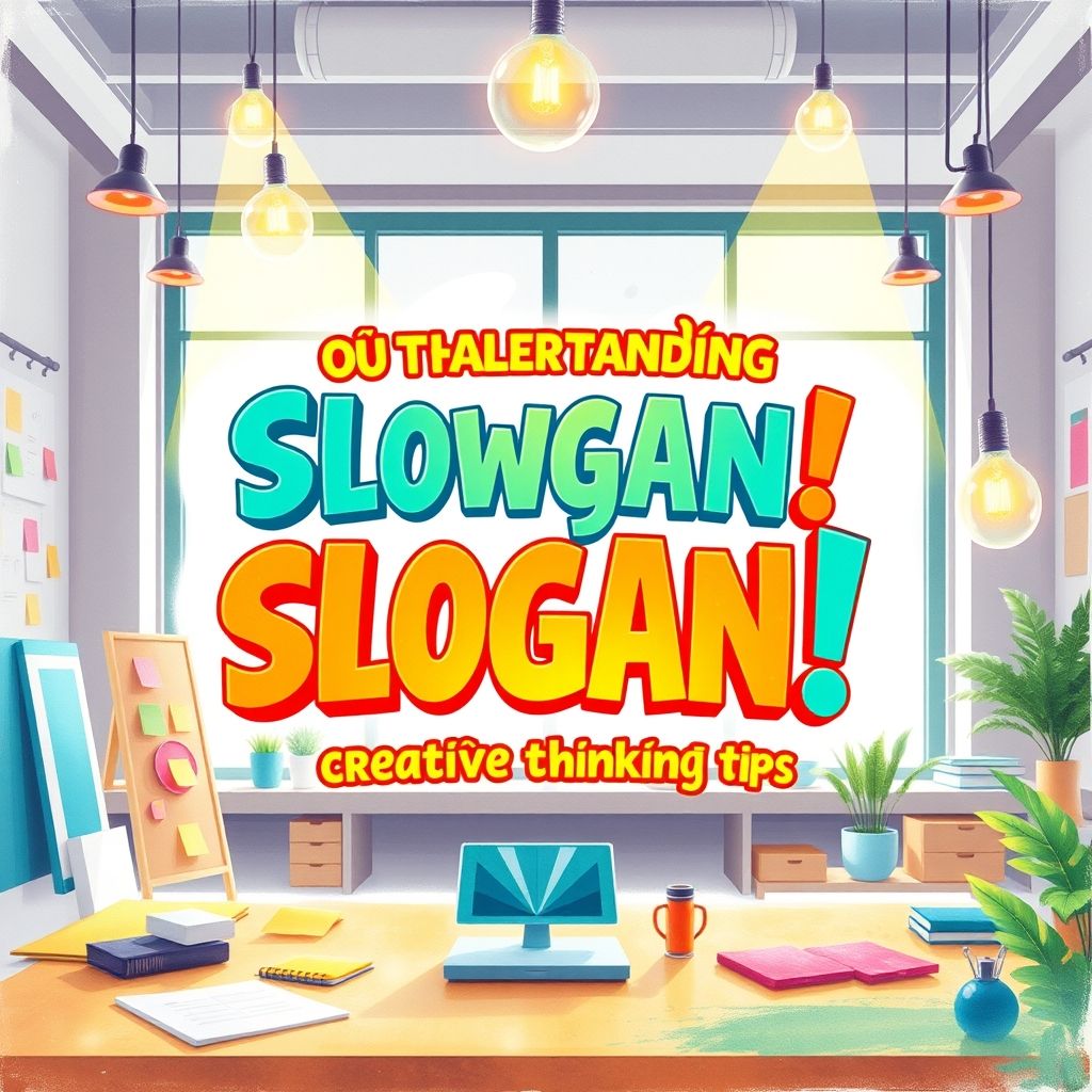 สโลแกนเด่น! เคล็ดลับคิดสร้างสรรค์